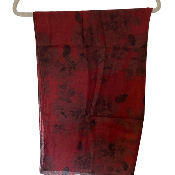 4 Infinity Scarves, Animal Print, Black, Burgundy and Black, Dusty Rose - Picture 5 of 8